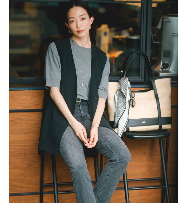 23区「【CLASSY.6月号掲載】23区DENIM ボーイフィット パンツ」|デニム|