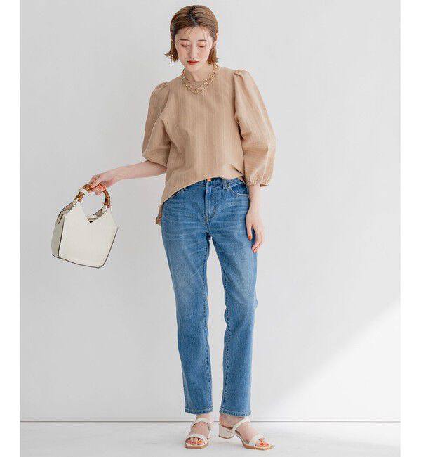 23区「【CLASSY.6月号掲載】23区DENIM ボーイフィット パンツ」|デニム|