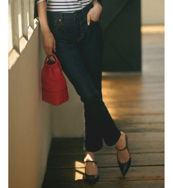 23区「【CLASSY.6月号掲載】23区DENIM ボーイフィット パンツ」|デニム|ネイビー系