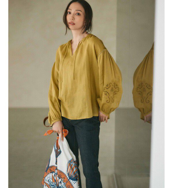 23区「【CLASSY.6月号掲載】23区DENIM ボーイフィット パンツ」|デニム|