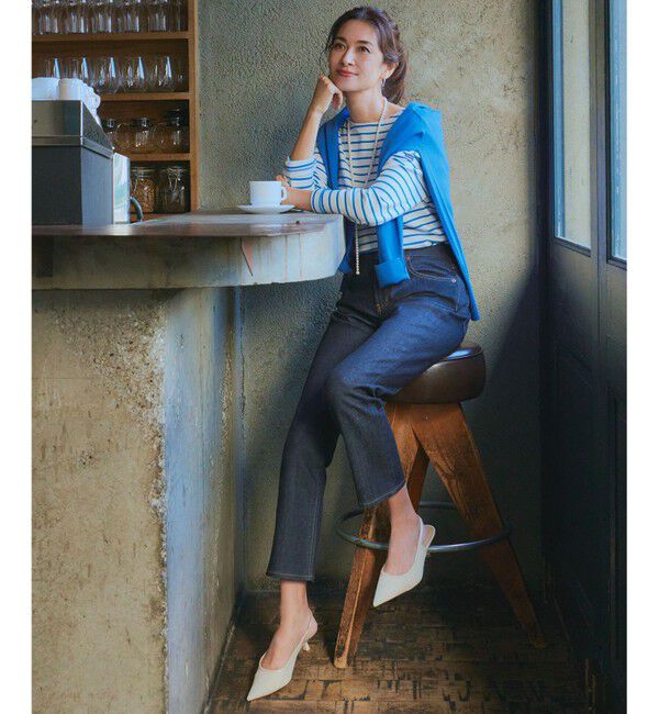 23区「【CLASSY.6月号掲載】23区DENIM ボーイフィット パンツ」|デニム|