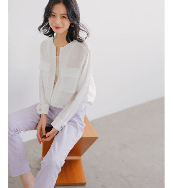 23区「【CLASSY.6月号掲載】23区DENIM ボーイフィット パンツ」|デニム|