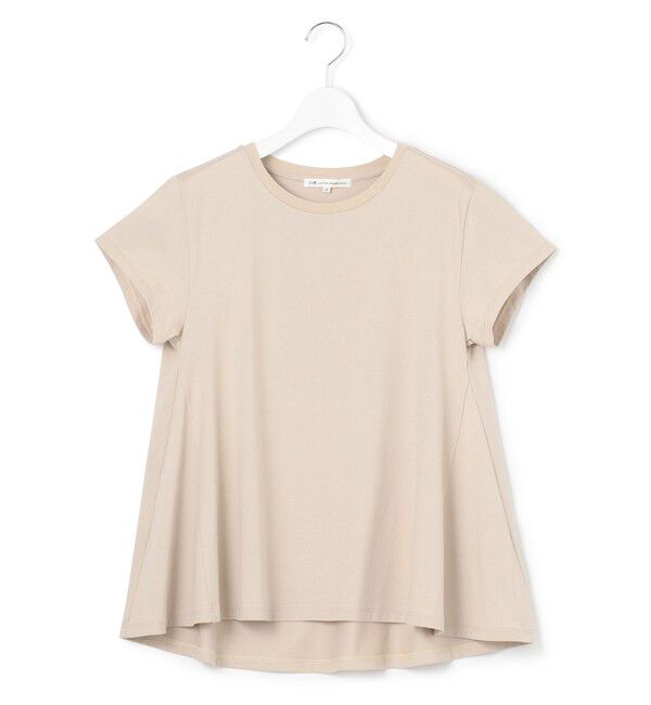 23区「【洗える】ALBINIジャージー Aライン Tシャツ」|Tシャツ・カットソー|