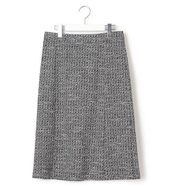23区「【セットアップ対応】シャインツイードストレッチ スカート」|スカート|