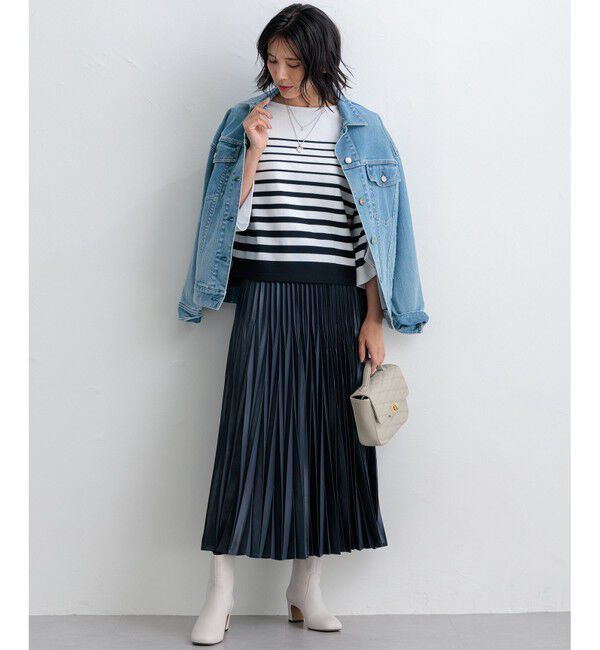 23区「【再入荷/RED CARD TOKYO&times;23区】オーバーサイズ デニム ジャケット」|デニムジャケット|