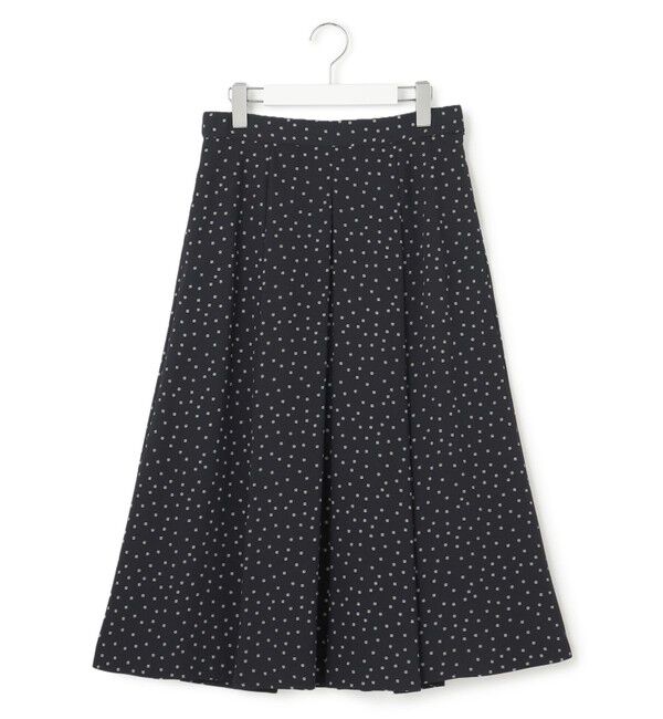 23区「【洗える】バックサテンアムンゼン タイプリント スカート」|スカート|