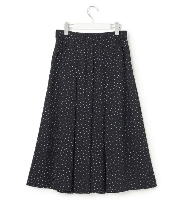 23区「【洗える】バックサテンアムンゼン タイプリント スカート」|スカート|