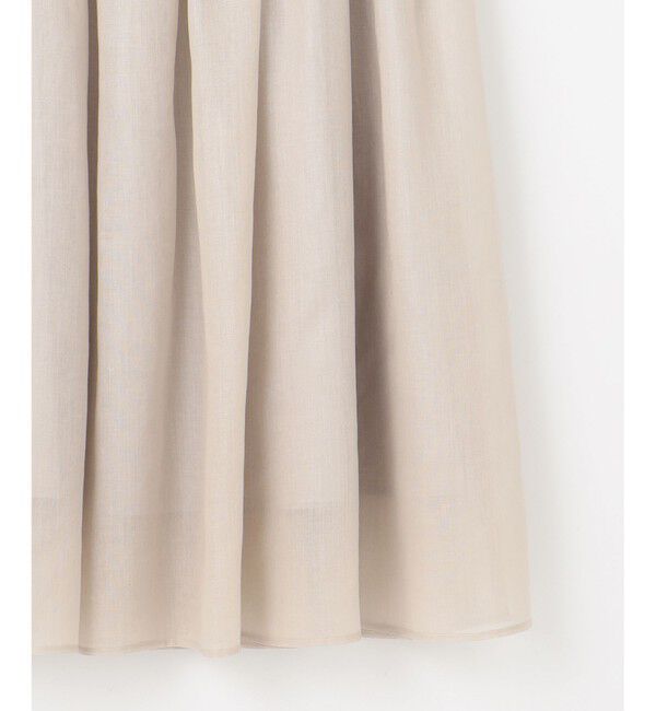 23区「【接触冷感/洗える】シアーフィルム フレアスカート」|スカート|