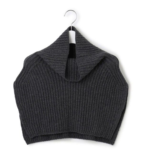 23区「【洗える】カシミヤブレンド ニット ネックウォーマー」|その他|グレー系