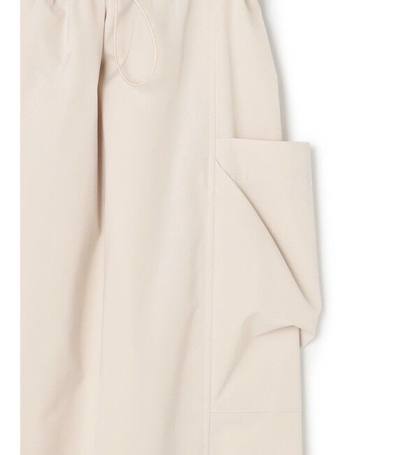 23区「【撥水加工/洗える】ブライトタフタ ドロスト スカート」|スカート|