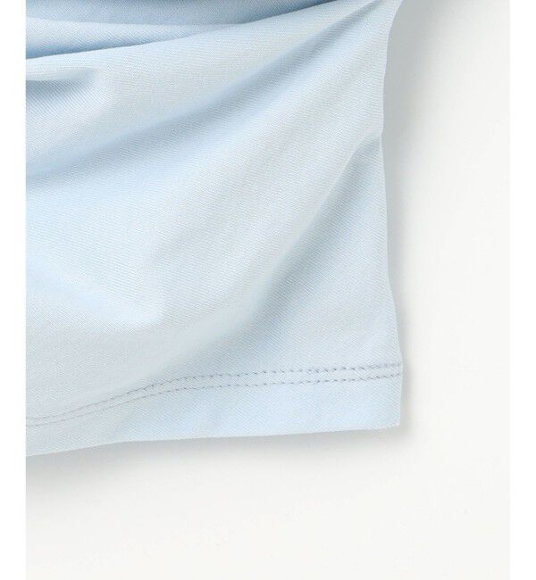 23区「【SLOW/一部店舗限定】MVSコットン カシュクール 5分丈 Tシャツ」|Tシャツ・カットソー|