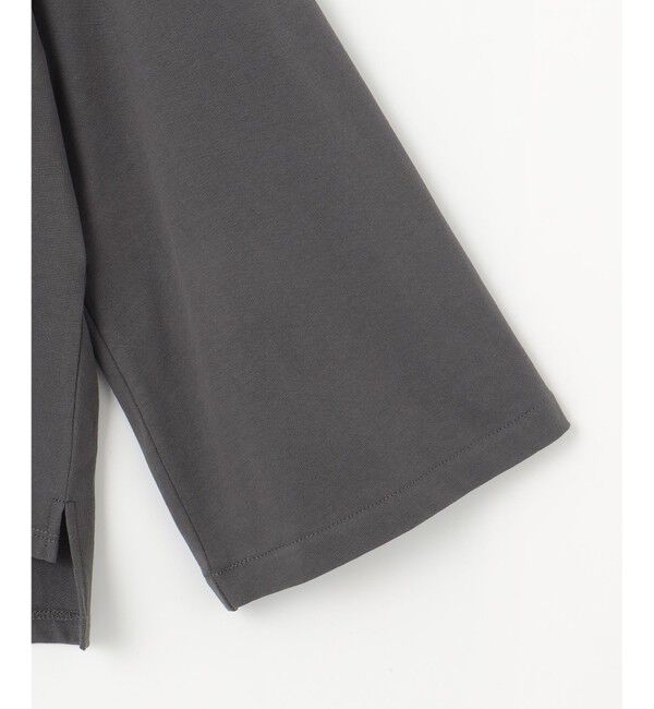 23区「【SLOW/一部店舗限定】MVSコットン フレア袖 ロゴTシャツ」|Tシャツ・カットソー|