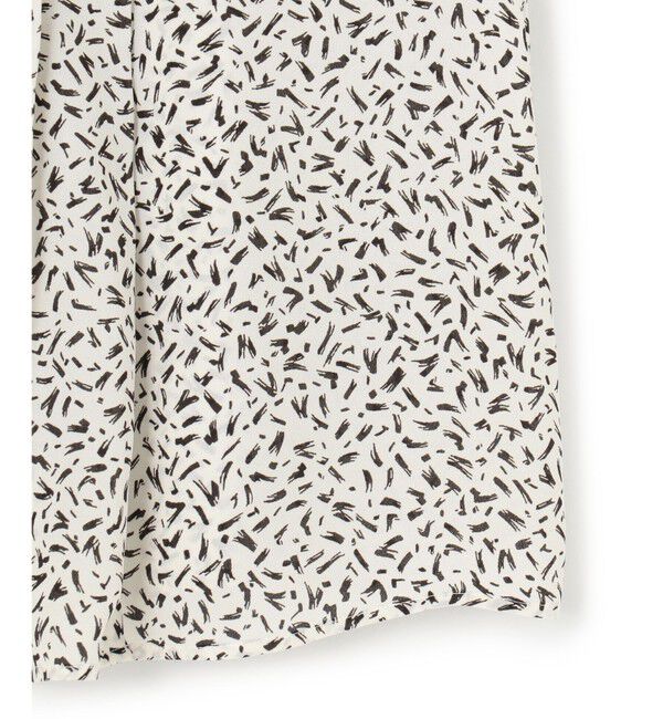 23区「【接触冷感/吸水速乾】ペインティングプリント ブラウス」|シャツ・ブラウス|