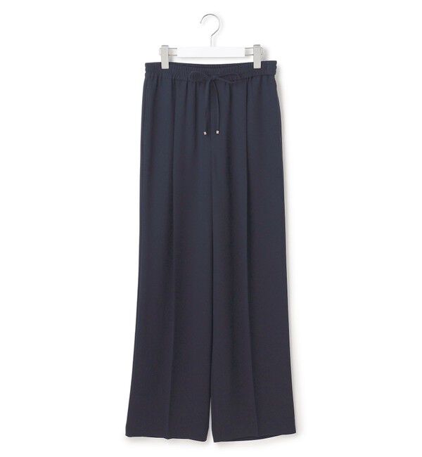 23区「【接触冷感/UVカット/吸水速乾】ストレッチジョーゼット ワイド パンツ」|その他|