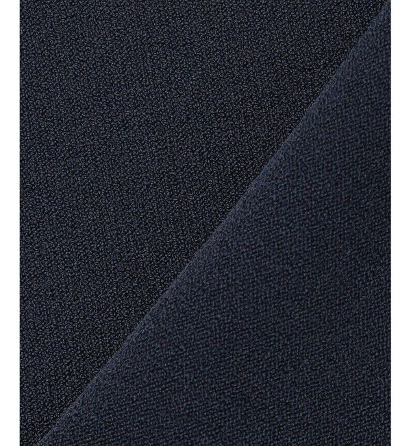 23区「【洗える】シアーチェッククロスコンビ ニット」|ニット・セーター|