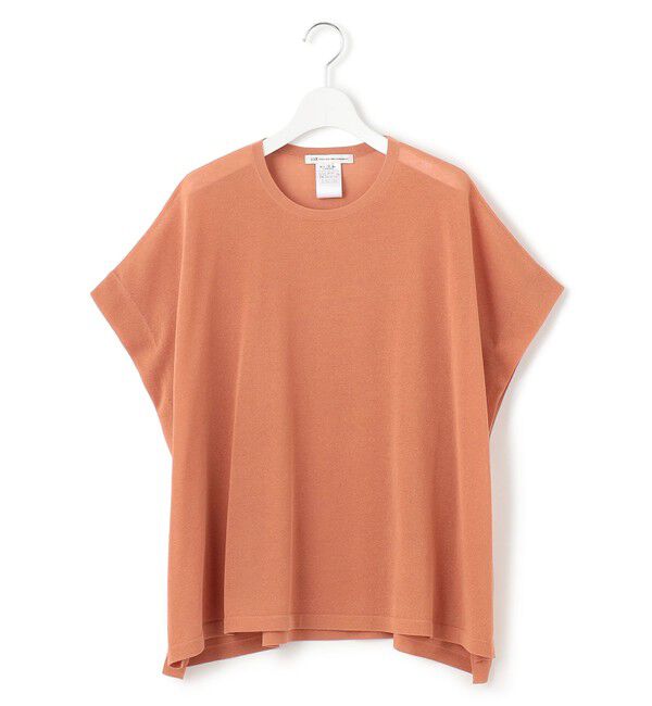 23区「【洗える】ライトシアー ハーフスリーブ ニット」|ニット・セーター|