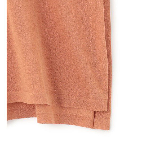 23区「【洗える】ライトシアー ハーフスリーブ ニット」|ニット・セーター|