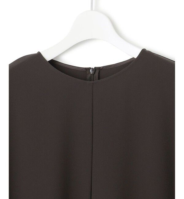 23区「【UVカット/接触冷感/吸水速乾】ストレッチジョーゼット イレギュラーヘムプルオーバー」|Tシャツ・カットソー|