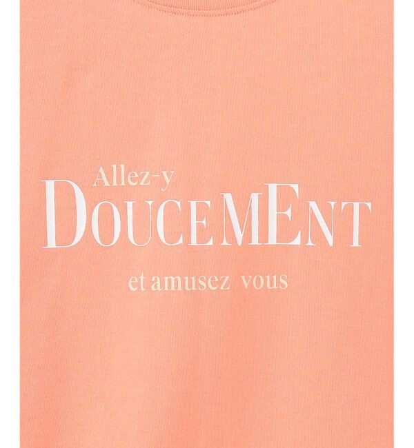 23区「【洗える】ロゴプリント コットン Tシャツ」|Tシャツ・カットソー|