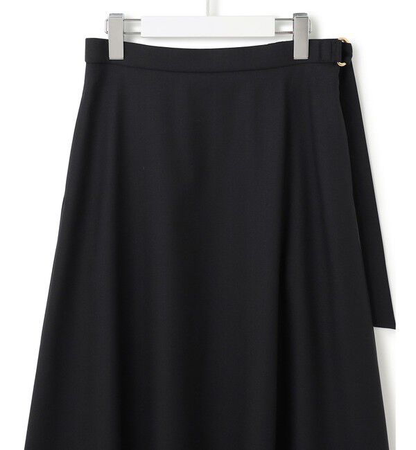 23区「【VERY10月号掲載】メリノウールサテン スカート」|スカート|