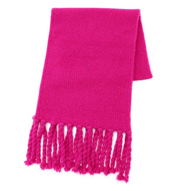 23区「【見上愛さん着用/STORY掲載】ブラッシュドエアーウール ニット マフラー」|その他|