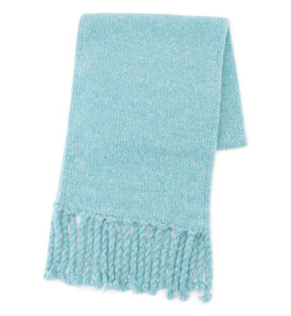 23区「【見上愛さん着用/STORY掲載】ブラッシュドエアーウール ニット マフラー」|その他|