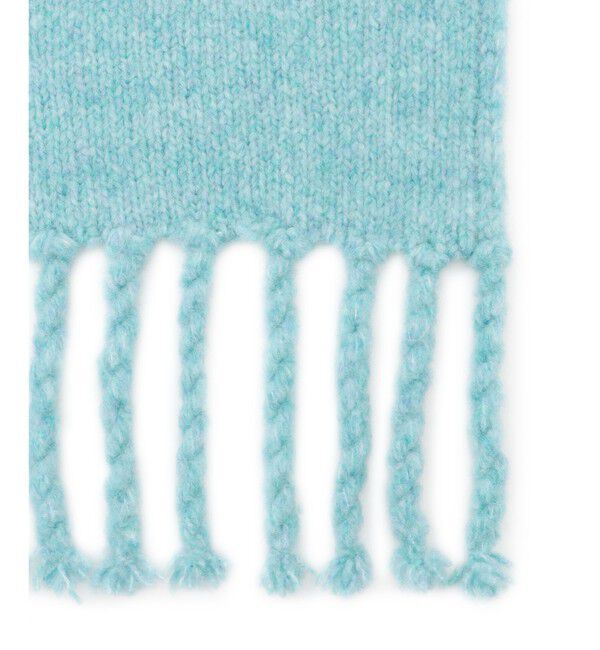 23区「【見上愛さん着用/STORY掲載】ブラッシュドエアーウール ニット マフラー」|その他|