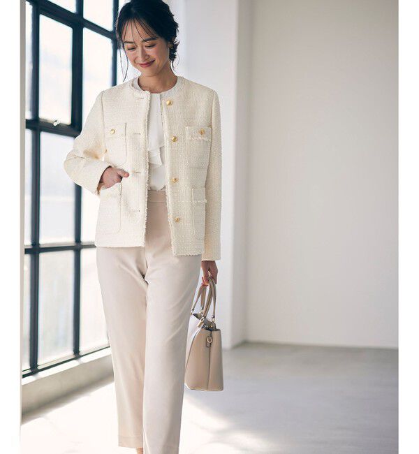 ANY SIS「【セットアップ可】セレモニーダブルクロス テーパードパンツ」|その他|