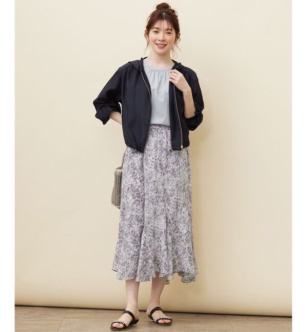 any SiS「【接触冷感】シアー パーカー」|パーカー|