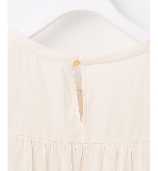 ANY SIS「【洗える】シャーリングツヤ ブラウス」|シャツ・ブラウス|