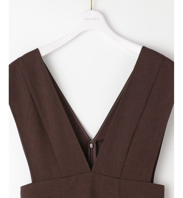 ANY SIS「【洗える】タイト ジャンパースカート」|ジャンパースカート|