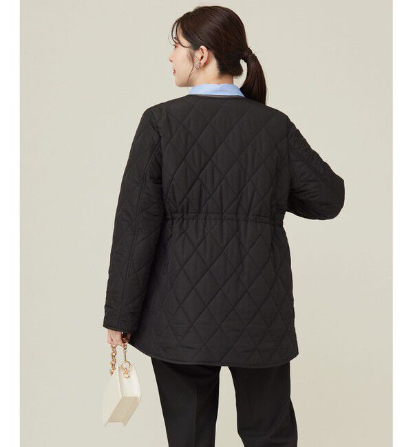 ANY SIS「【撥水】キルティングジップ アウター」|ダウン|