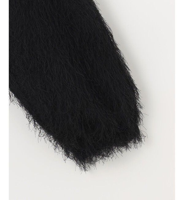 any SiS「【洗える】カットジャカード 羽織」|ノーカラージャケット|