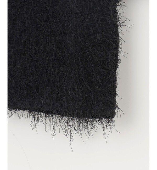 any SiS「【洗える】カットジャカード 羽織」|ノーカラージャケット|