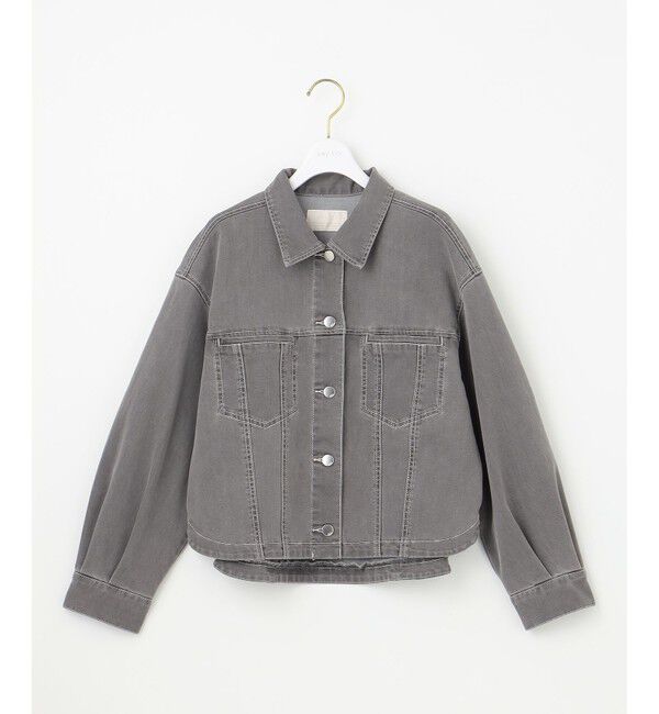any SiS「【洗える】ストレッチライトデニム ジャケット」|デニムジャケット|