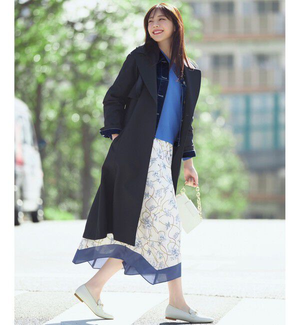 any SiS「【洗える】ストレッチライトデニム ジャケット」|デニムジャケット|