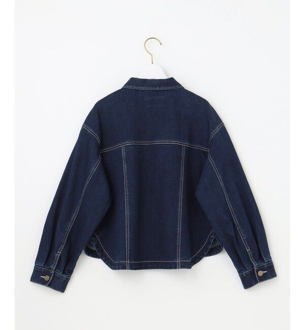 any SiS「【洗える】ストレッチライトデニム ジャケット」|デニムジャケット|