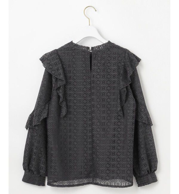 any SiS「【洗える】ラッフルレース トップス」|シャツ・ブラウス|