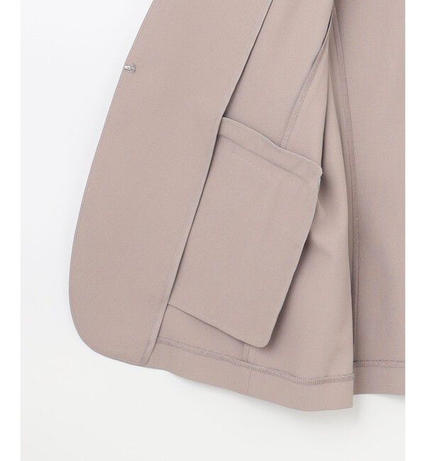 ANY SIS「【UVカット・接触冷感・吸水速乾】スマートビューティストレッチ ノーカラージャケット」|ノーカラージャケット|