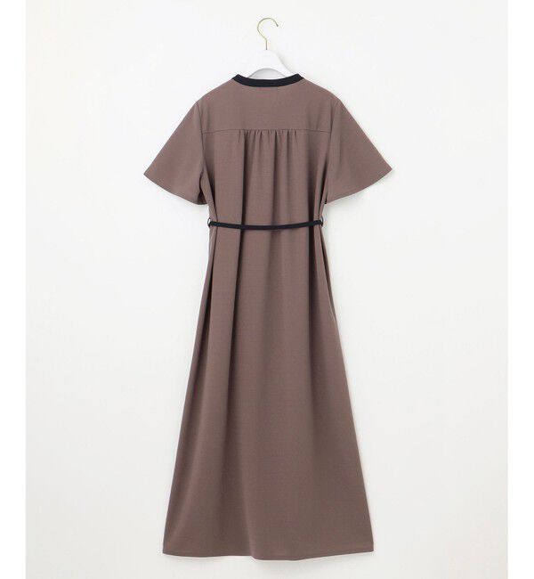 ANY SIS「【UVケア・ストレッチ・洗える】2WAYジョーゼットジャージー ワンピース」|ワンピース|