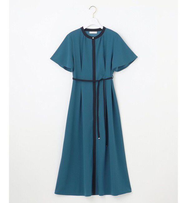 ANY SIS「【UVケア・ストレッチ・洗える】2WAYジョーゼットジャージー ワンピース」|ワンピース|