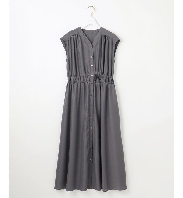 ANY SIS「【洗える】フロントボタンギャザー ワンピース」|ワンピース|