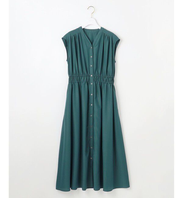 ANY SIS「【洗える】フロントボタンギャザー ワンピース」|ワンピース|