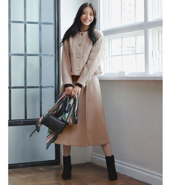 ANY SIS「【23.0～24.0cm】ベルト付き ブーツ」|ショートブーツ|