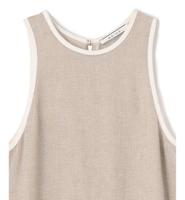 BEIGE,「MATHIEU / レイヤードドレス」|ワンピース|