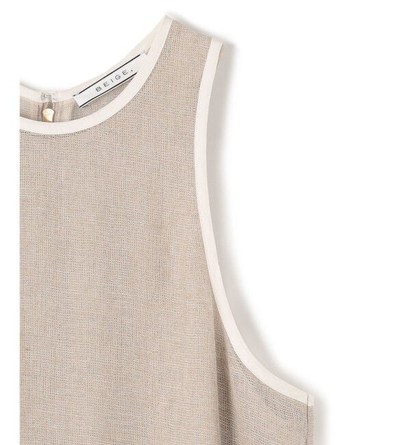 BEIGE,「MATHIEU / レイヤードドレス」|ワンピース|