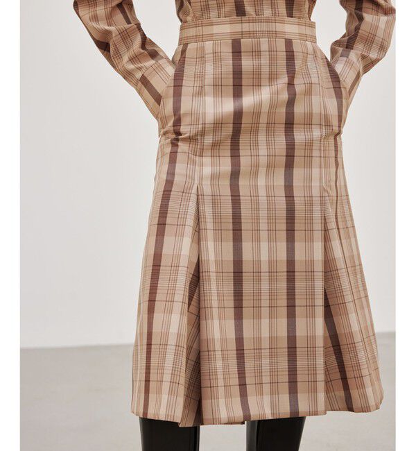 BEIGE,「ARUMS / タック入りスカート」|スカート|