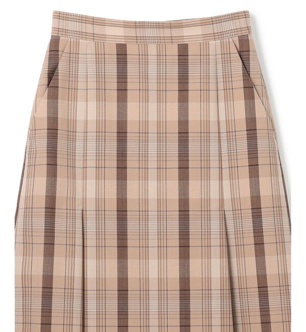 BEIGE,「ARUMS / タック入りスカート」|スカート|