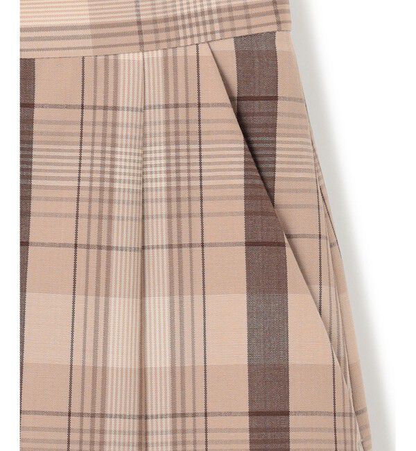 BEIGE,「ARUMS / タック入りスカート」|スカート|