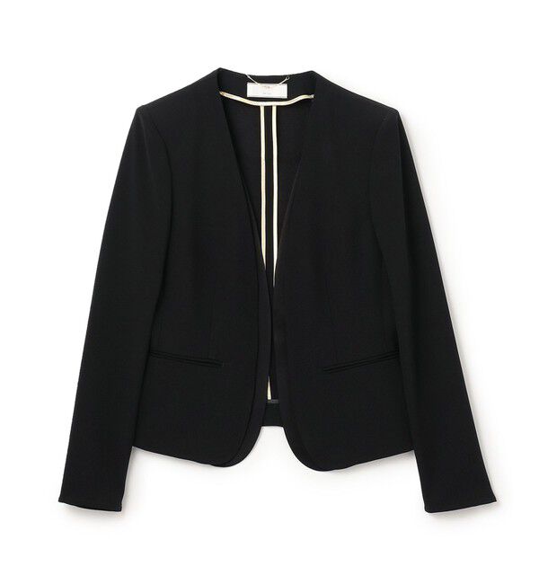 BEIGE,「CINDY / ダブルカラージャケット」|ノーカラージャケット|